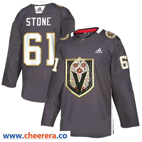 Mark Stone Vegas Golden Knights gray jersey
