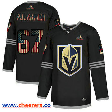 Teemu Pulkkinen Vegas Golden Knights black Fashion jersey
