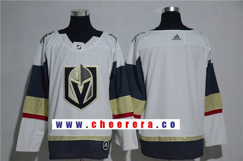 Custom Vegas Golden Knights white jersey