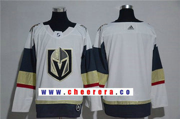 Custom Vegas Golden Knights white jersey