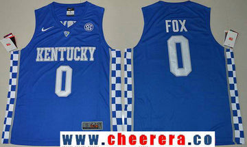 De'Aaron Fox Villanova Wildcats royal jersey