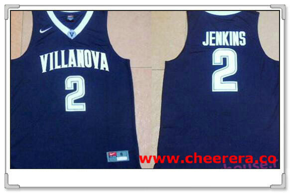Kris Jenkins Villanova Wildcats navy jersey