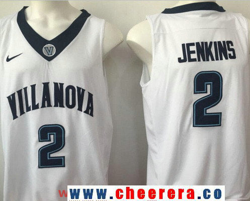 Kris Jenkins Villanova Wildcats white jersey