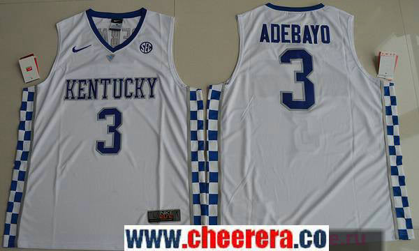 Edrice Adebayo Villanova Wildcats white jersey