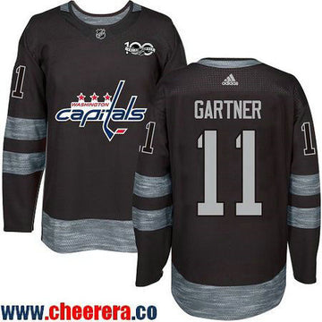 Mike Gartner Washington Capitals black jersey