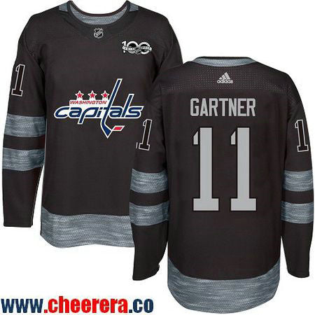 Mike Gartner Washington Capitals black jersey
