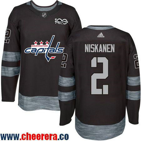 Matt Niskanen Washington Capitals black jersey