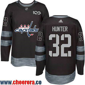Dale Hunter Washington Capitals black jersey