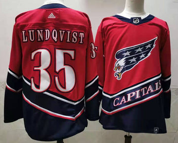 Henrik Lundqvist Washington Capitals red Retro jersey