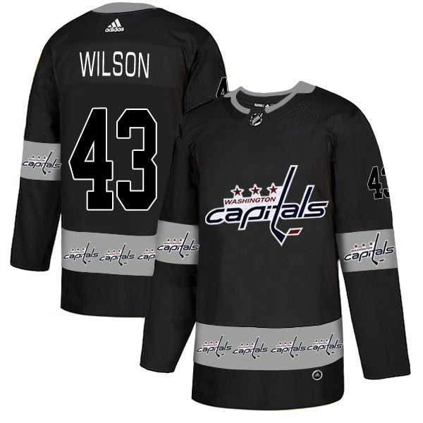 Tom Wilson Washington Capitals black Fashion jersey