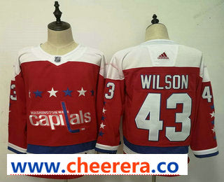 Tom Wilson New Washington Capitals red jersey