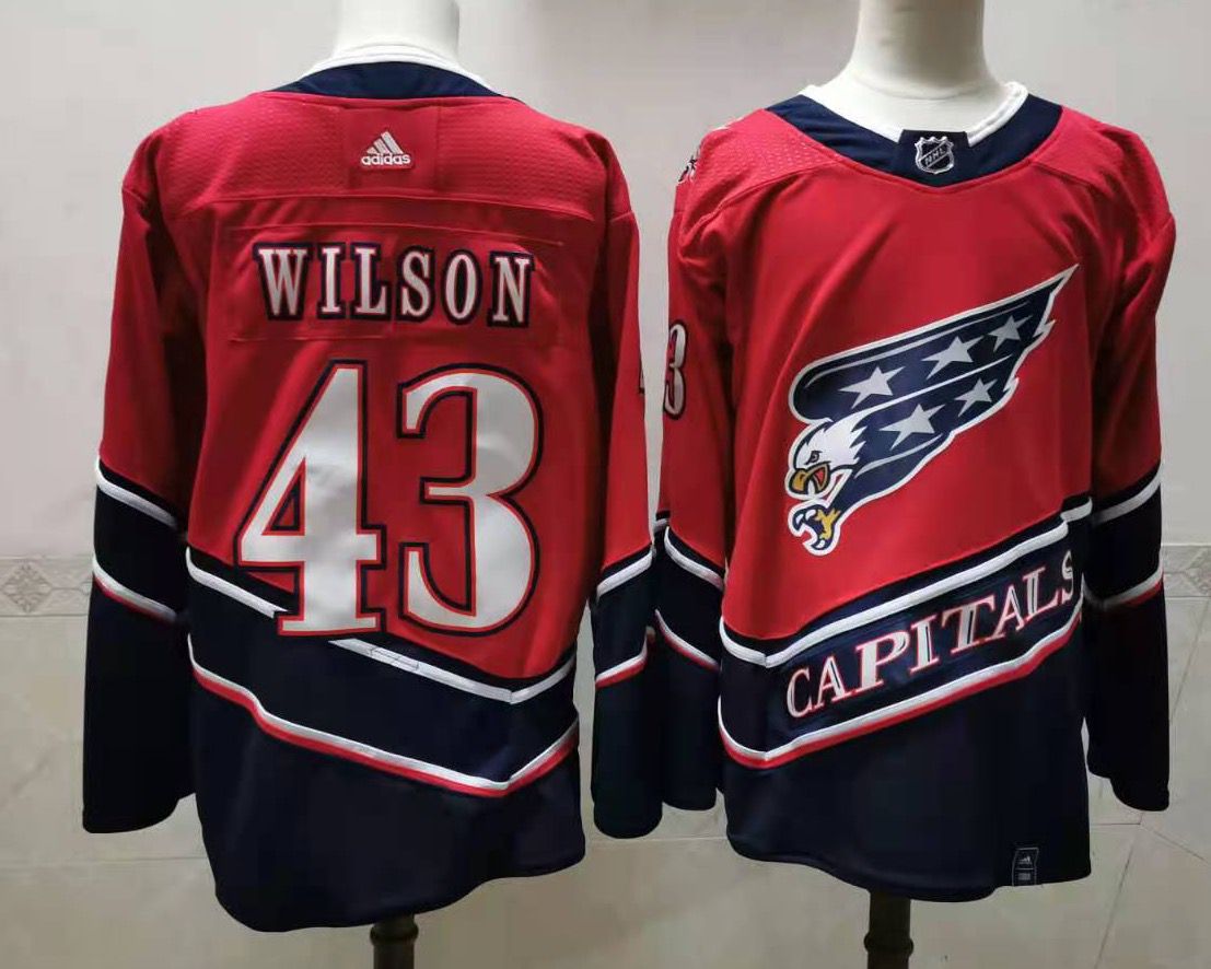 Tom Wilson Washington Capitals red Retro jersey
