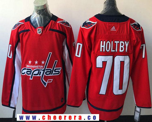 Braden Holtby Washington Capitals red Home jersey