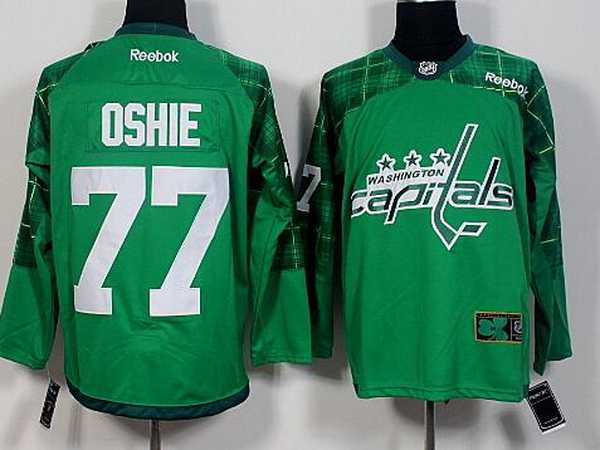 T.J. Oshie Washington Capitals green jersey