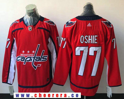 T.J. Oshie Washington Capitals red Home jersey