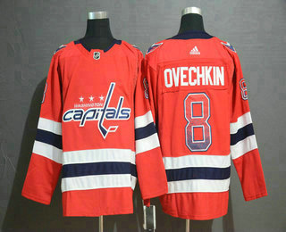 Alexander Ovechkin Washington Capitals red Fashion jersey