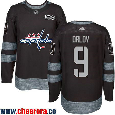 Dmitry Orlov Washington Capitals black jersey