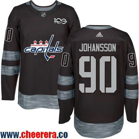 Marcus Johansson Washington Capitals black jersey