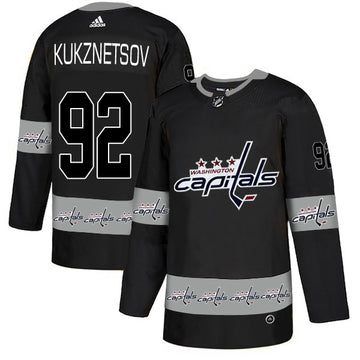 Evgeny Kukznetsov Washington Capitals black Fashion jersey