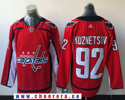 Evgeny Kuznetsov Washington Capitals red Home jersey