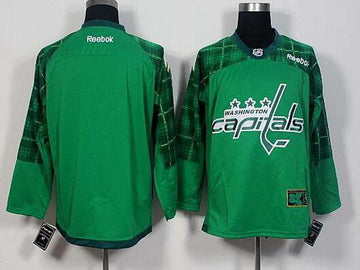 Custom Washington Capitals green jersey