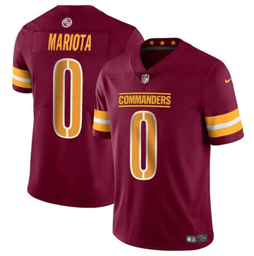 Marcus Mariota Washington Commanders burgundy Vapor jersey
