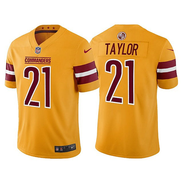 Sean Taylor Washington Commanders gold Vapor jersey