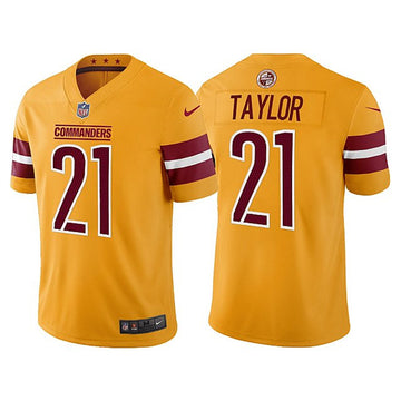 Sean Taylor Washington Commanders gold Vapor jersey