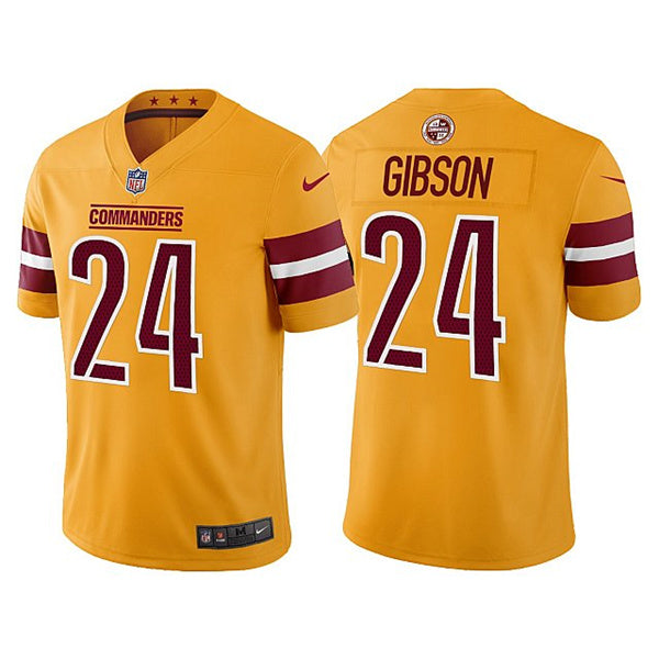 Antonio Gibson Washington Commanders gold Vapor jersey