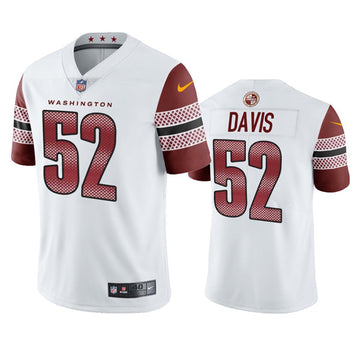 Jamin Davis Washington Commanders white Vapor jersey