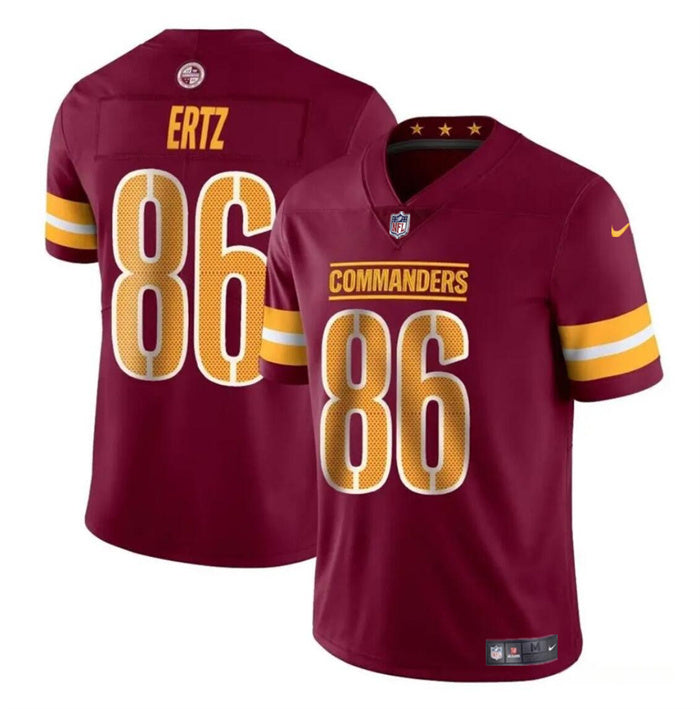 Zach Ertz Washington Commanders burgundy Vapor jersey