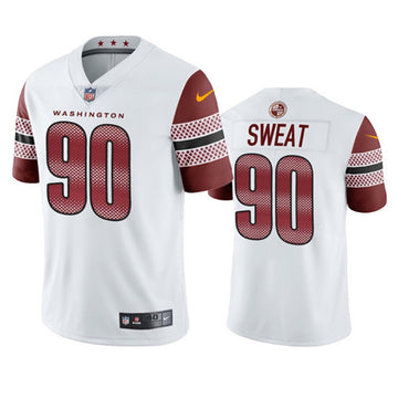 Montez Sweat Washington Commanders white Vapor jersey