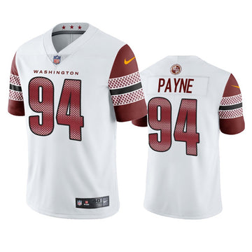 Daron Payne Washington Commanders white Vapor jersey