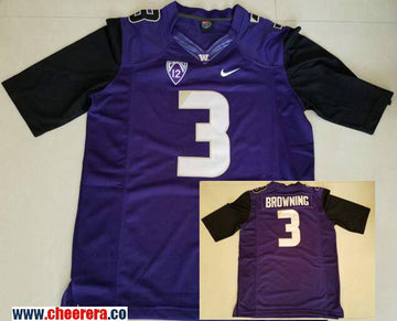 Jake Browning Washington Huskies purple Limited jersey