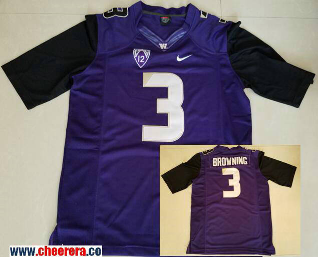 Jake Browning Washington Huskies purple Limited jersey