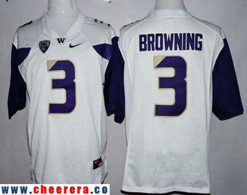 Jake Browning Washington Huskies white Limited jersey