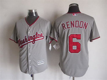 Washington Nationals gray Away jersey
