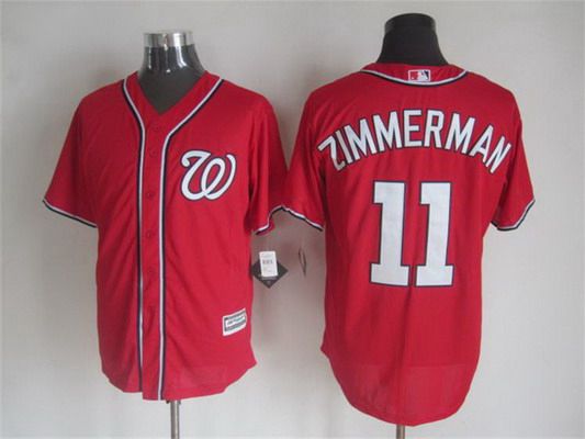 Ryan Zimmerman Washington Nationals red Alternate jersey