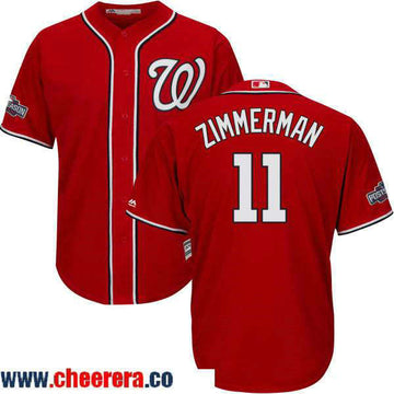 Ryan Zimmerman Washington Nationals red jersey