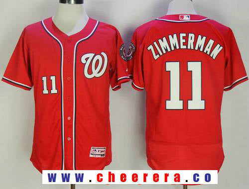Ryan Zimmerman Washington Nationals red jersey