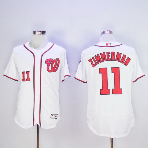 Ryan Zimmerman Washington Nationals white Home jersey