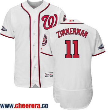 Ryan Zimmerman Washington Nationals white Home jersey