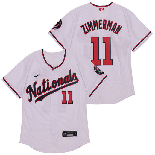 Ryan Zimmerman Washington Nationals white jersey