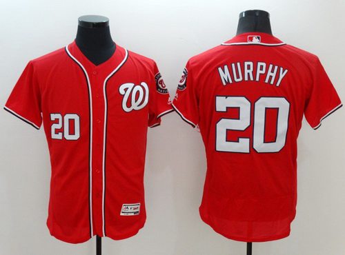 Daniel Murphy Washington Nationals red jersey