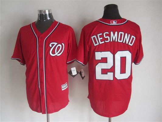 Ian Desmond Washington Nationals red Alternate jersey