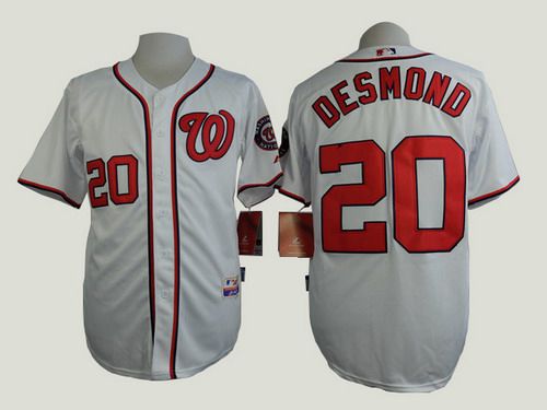 Ian Desmond Washington Nationals white jersey