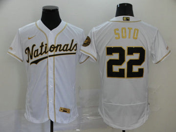 Juan Soto Washington Nationals white jersey