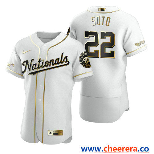 Juan Soto Washington Nationals white jersey