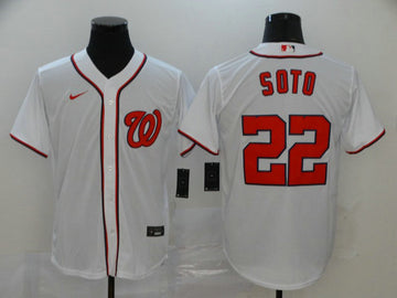Juan Soto Washington Nationals white jersey