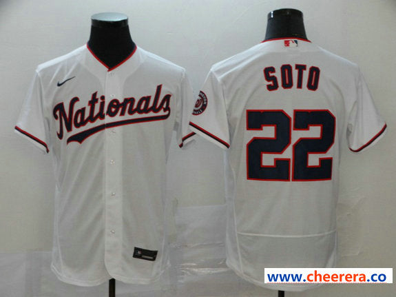 Juan Soto Washington Nationals white jersey